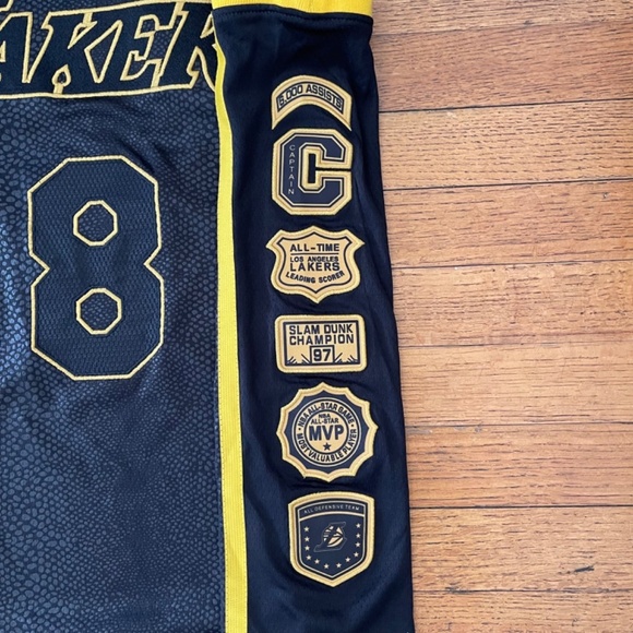 Nike Kobe Bryant Commemorative SnakeSkin Jersey Golden Edition Collectable Sz 48 - Picture 7 of 10